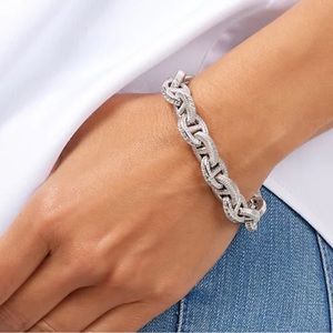 JUDITH RIPKA STERLING  SILVER BRACELET